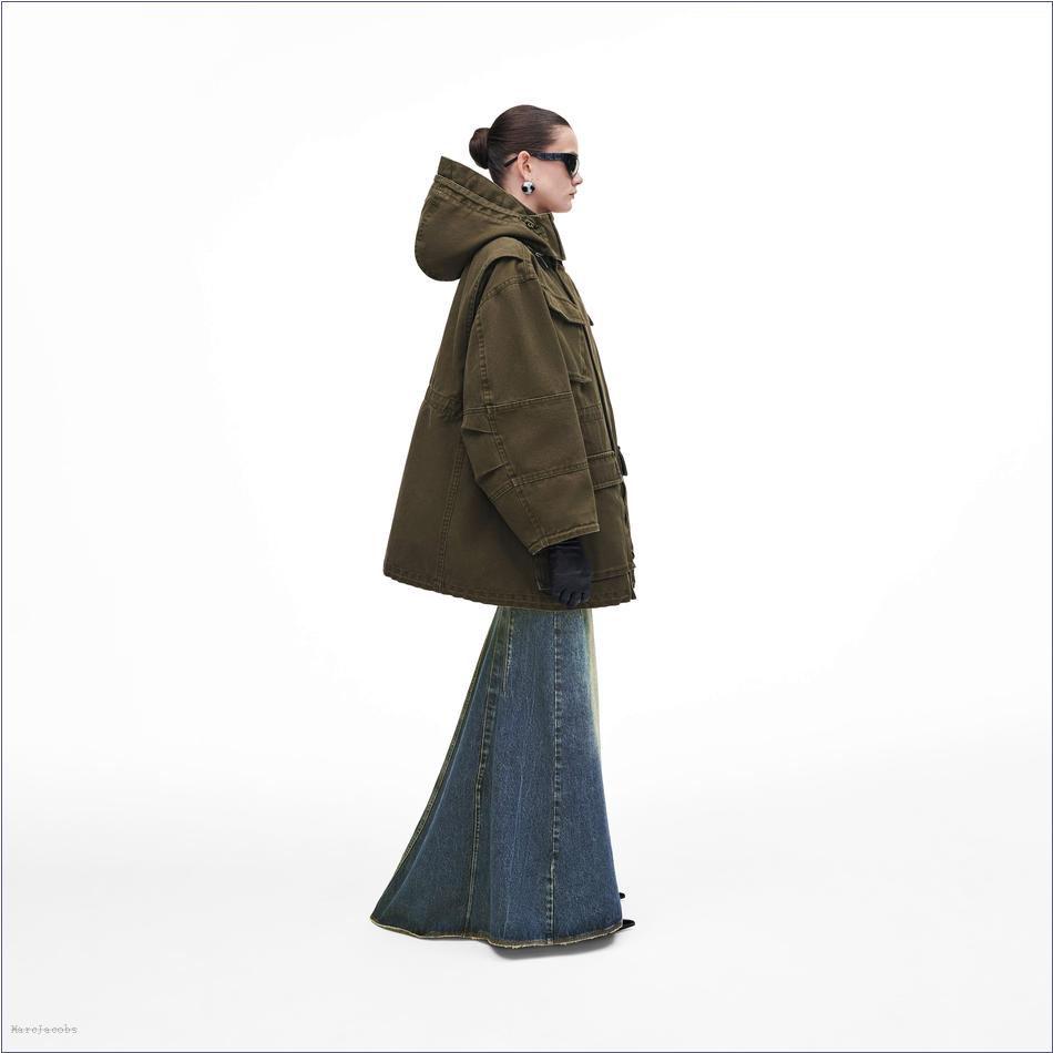  Marc Jacobs KELP MARCDOWN/View All Marcdown/Oversized Cargo Canvas Jacket