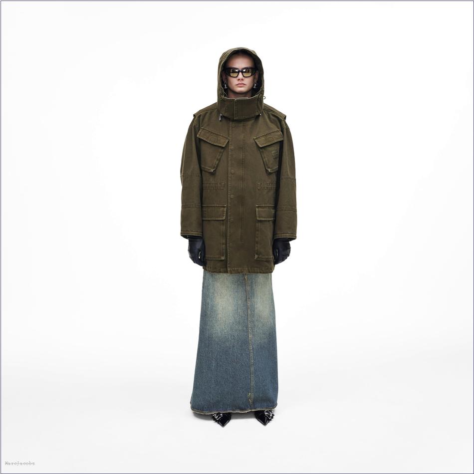  Marc Jacobs KELP MARCDOWN/View All Marcdown/Oversized Cargo Canvas Jacket