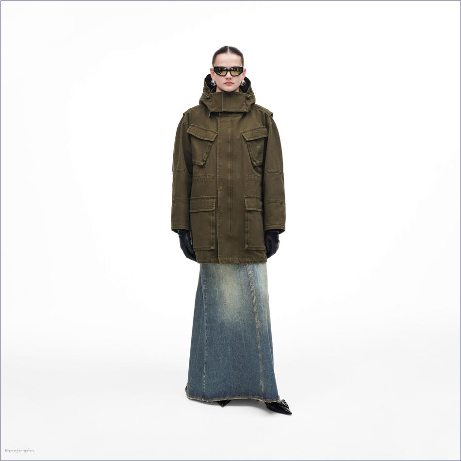  Marc Jacobs KELP MARCDOWN/View All Marcdown/Oversized Cargo Canvas Jacket