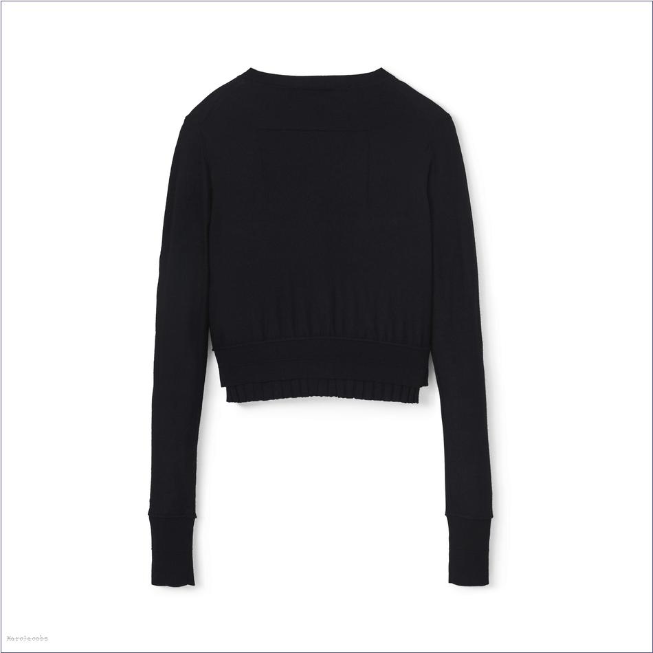  Marc Jacobs BLACK MARCDOWN/View All Marcdown/Fine Ribbed Merino Cardigan