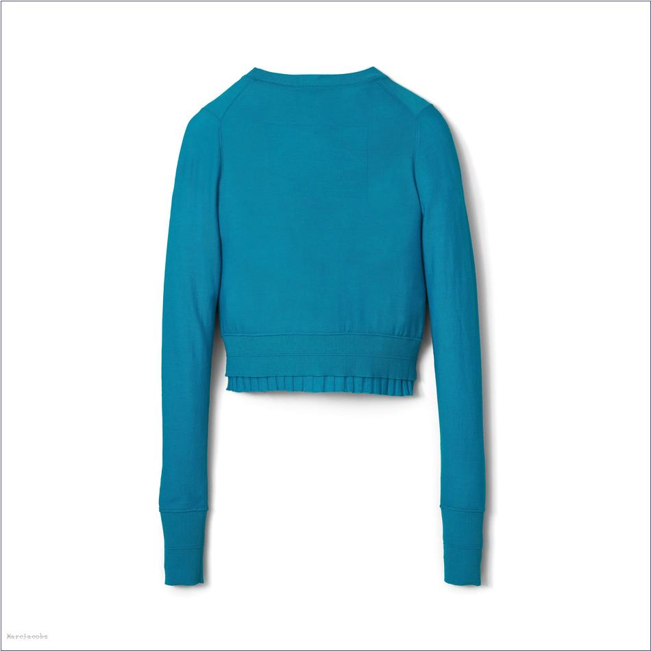  Marc Jacobs AQUA MARCDOWN/View All Marcdown/Fine Ribbed Merino Cardigan