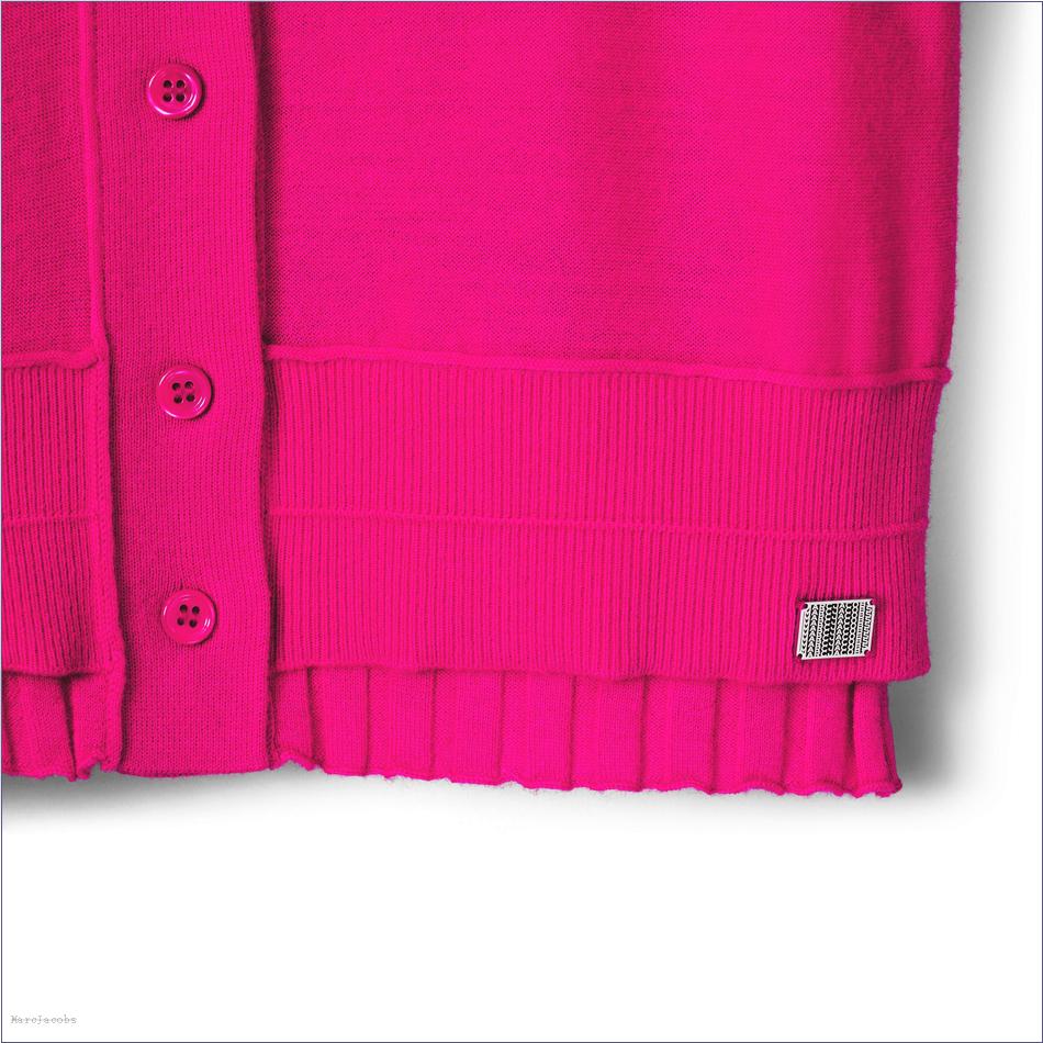  Marc Jacobs HOT PINK MARCDOWN/View All Marcdown/Fine Ribbed Merino Cardigan