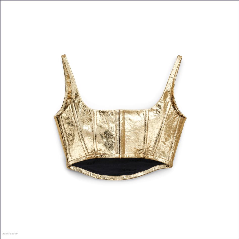  Marc Jacobs GOLD MARCDOWN/View All Marcdown/Leather Corset