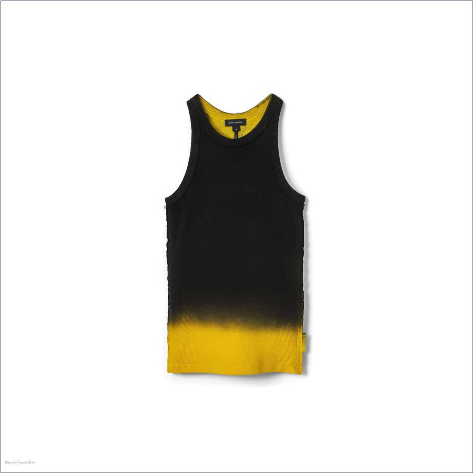  Marc Jacobs BLACK/CITRINE MARCDOWN/View All Marcdown/Ombré Spray Rib Tank