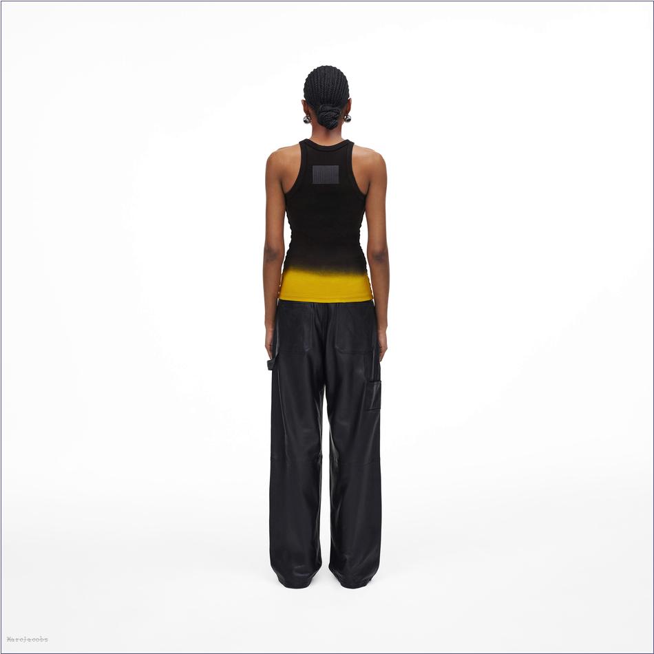  Marc Jacobs BLACK/CITRINE MARCDOWN/View All Marcdown/Ombré Spray Rib Tank