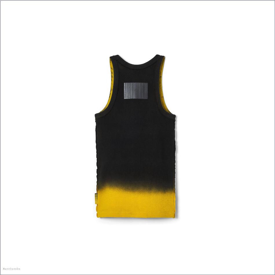  Marc Jacobs BLACK/CITRINE MARCDOWN/View All Marcdown/Ombré Spray Rib Tank