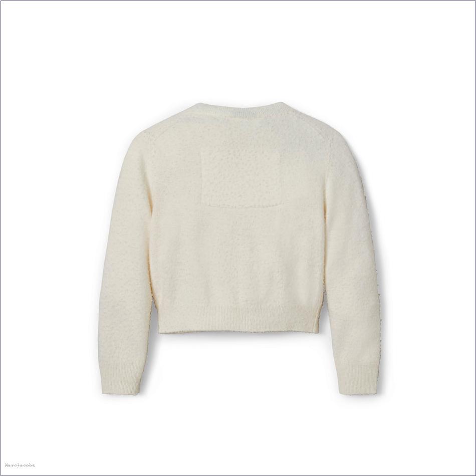  Marc Jacobs CREAM MARCDOWN/View All Marcdown/Pilled Hook and Eye Cardigan