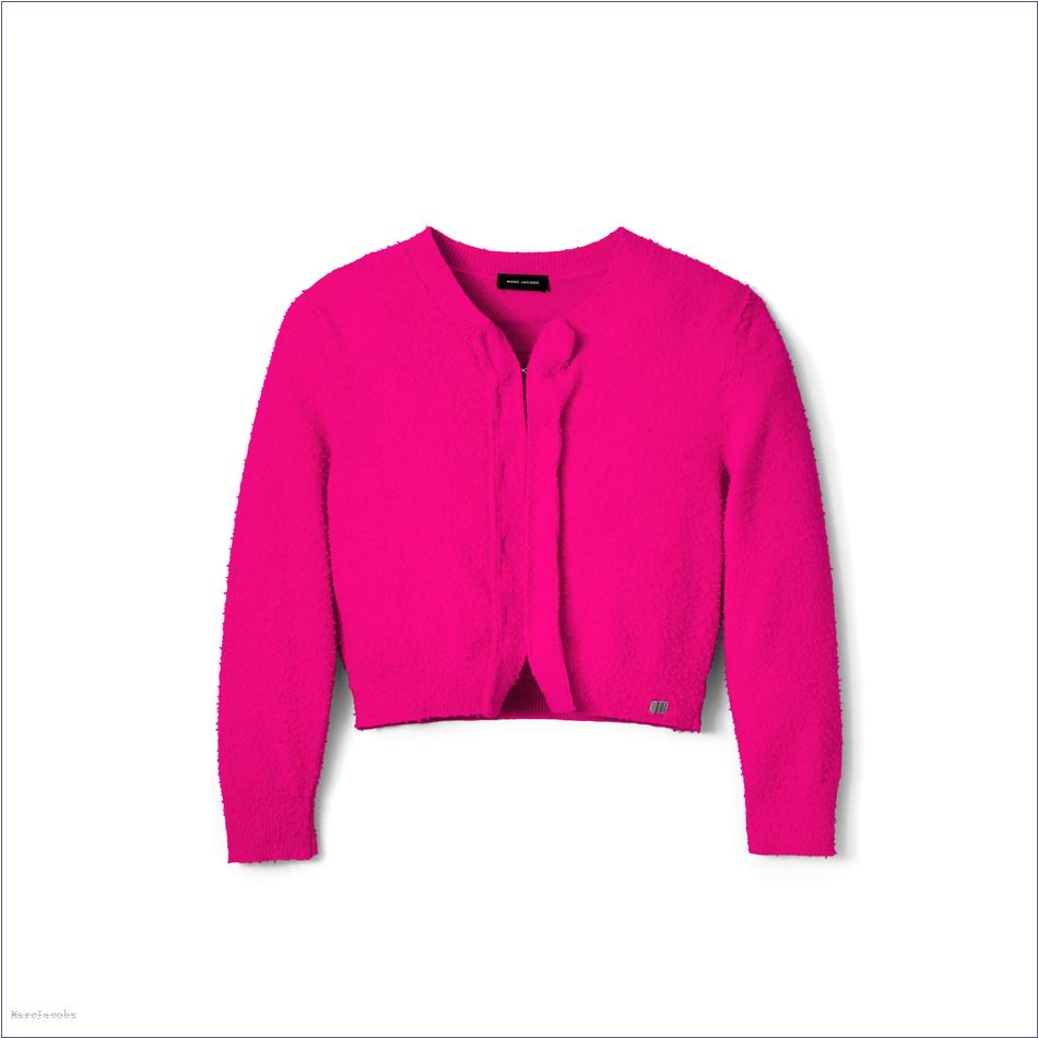  Marc Jacobs HOT PINK MARCDOWN/View All Marcdown/Pilled Hook and Eye Cardigan