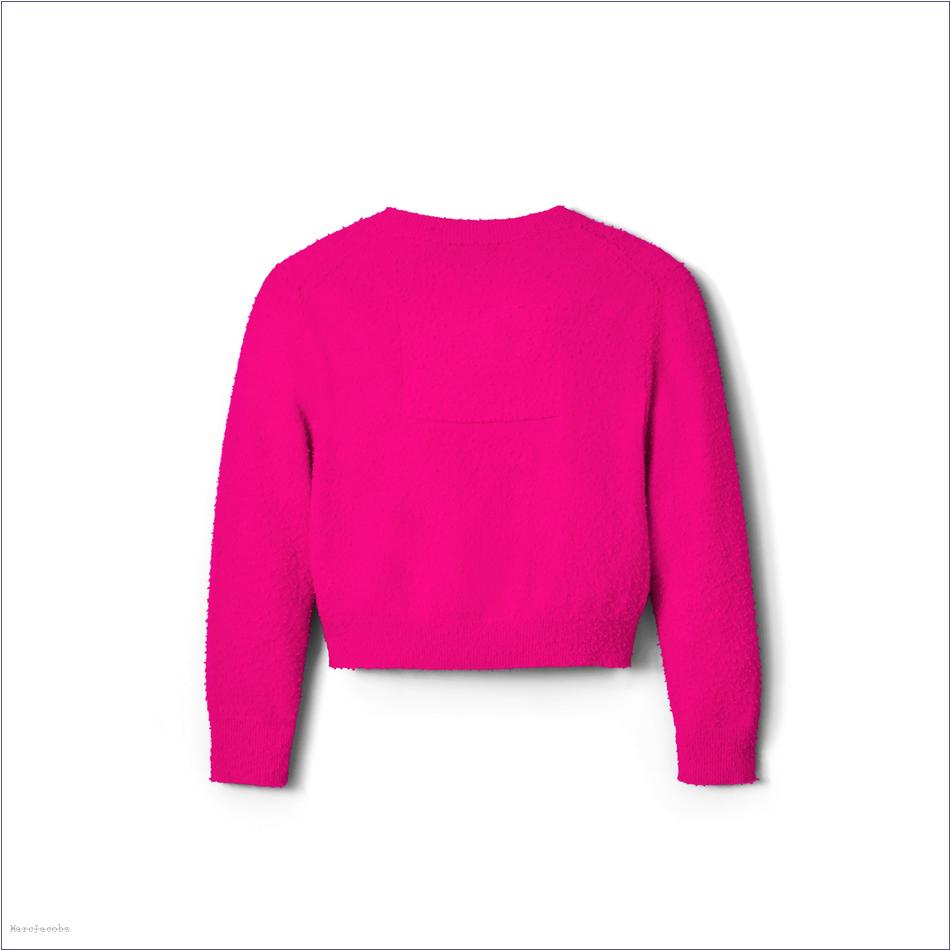  Marc Jacobs HOT PINK MARCDOWN/View All Marcdown/Pilled Hook and Eye Cardigan