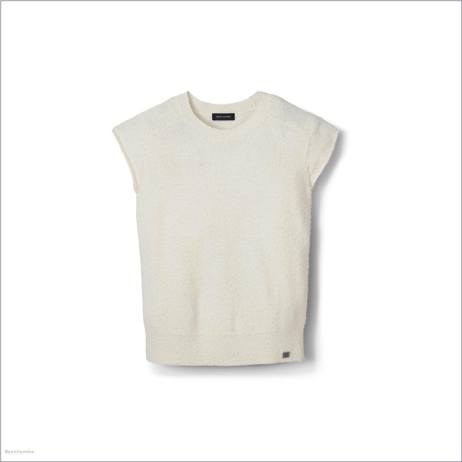  Marc Jacobs CREAM MARCDOWN/View All Marcdown/Pilled Cap Sleeve Vest