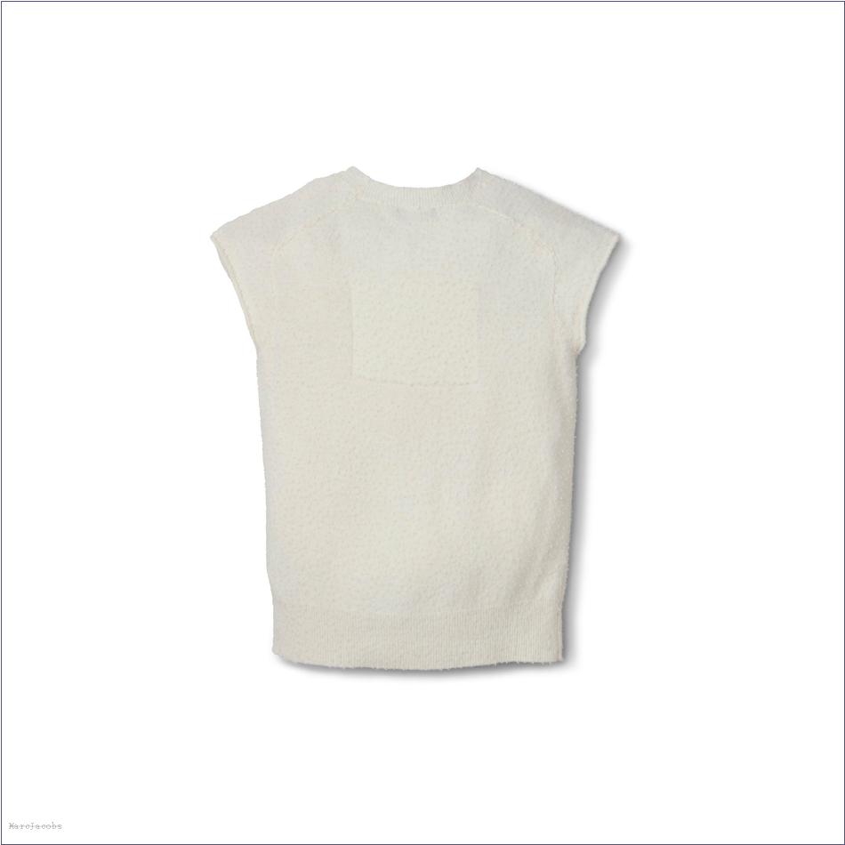  Marc Jacobs CREAM MARCDOWN/View All Marcdown/Pilled Cap Sleeve Vest