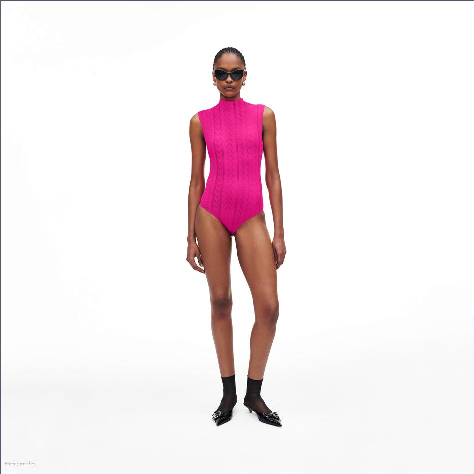  Marc Jacobs HOT PINK MARCDOWN/View All Marcdown/Seamless Monogram Bodysuit