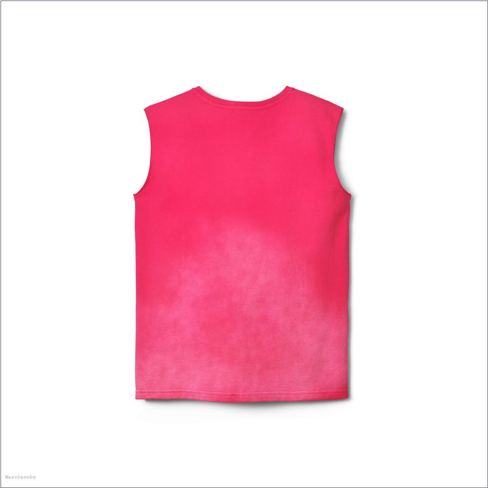  Marc Jacobs HOT PINK MARCDOWN/View All Marcdown/Grunge Spray Muscle Tee