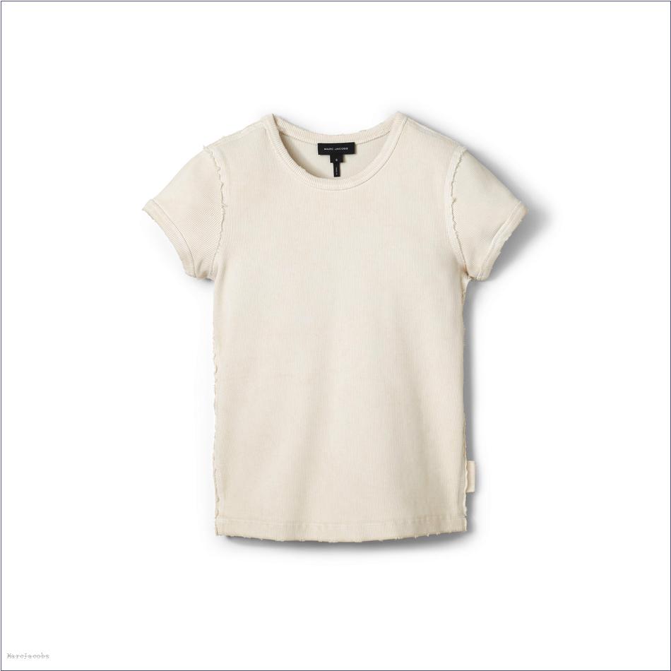  Marc Jacobs CREAM MARCDOWN/View All Marcdown/Grunge Shrunken Tee