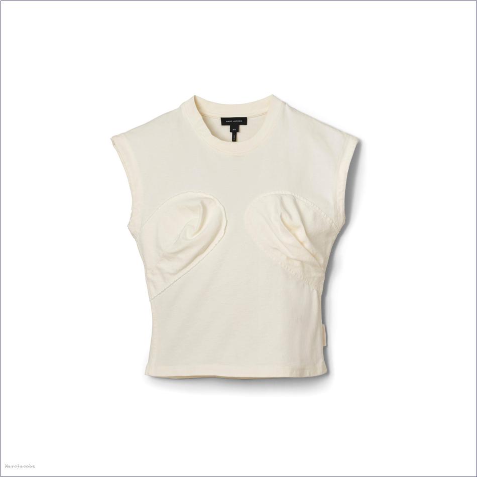  Marc Jacobs ANTIQUE WHITE MARCDOWN/View All Marcdown/Seamed Up Tee