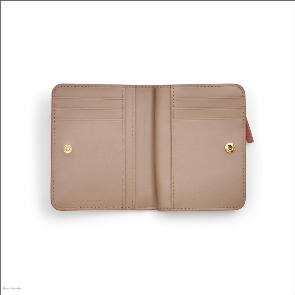  Marc Jacobs ROSE WALLETS/View All Wallets/The Covered J Marc Mini Compact Wallet