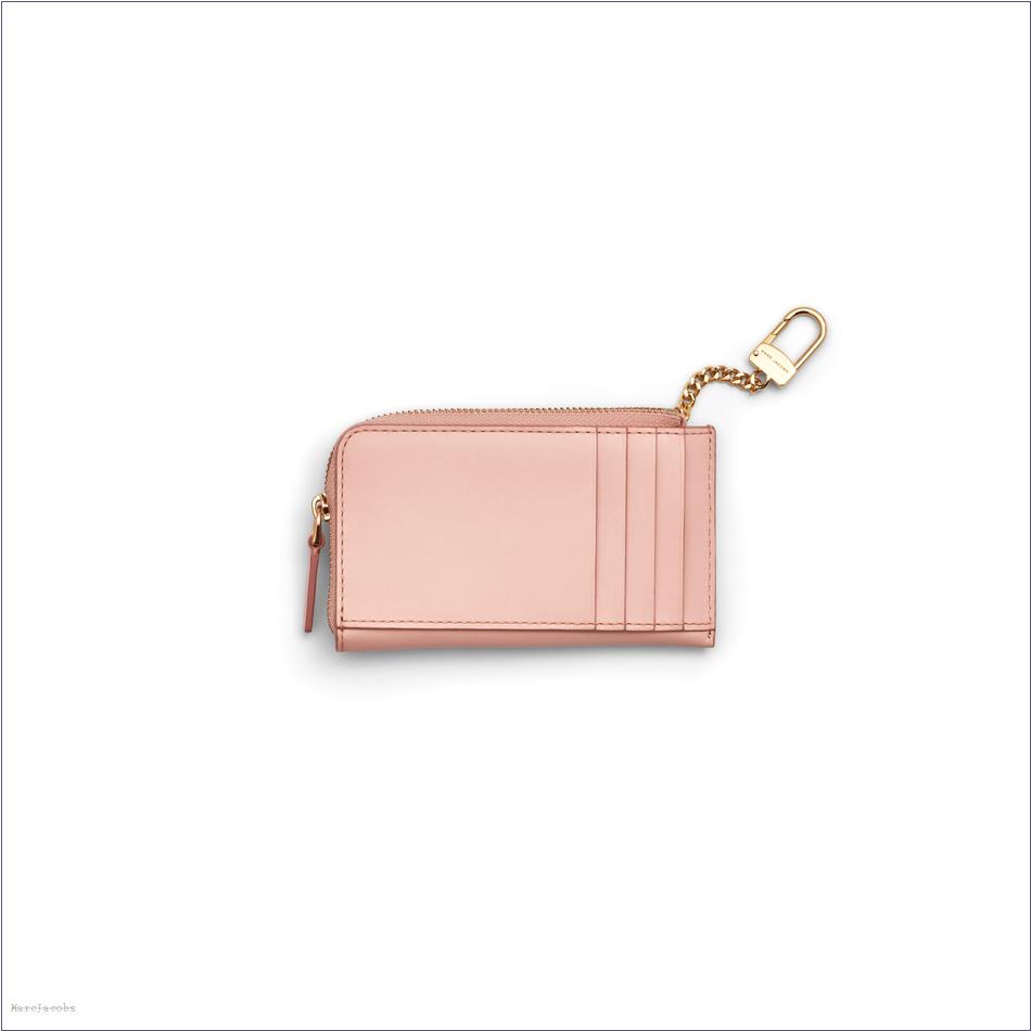  Marc Jacobs ROSE WALLETS/View All Wallets/The Covered J Marc Top Zip Multi Wallet