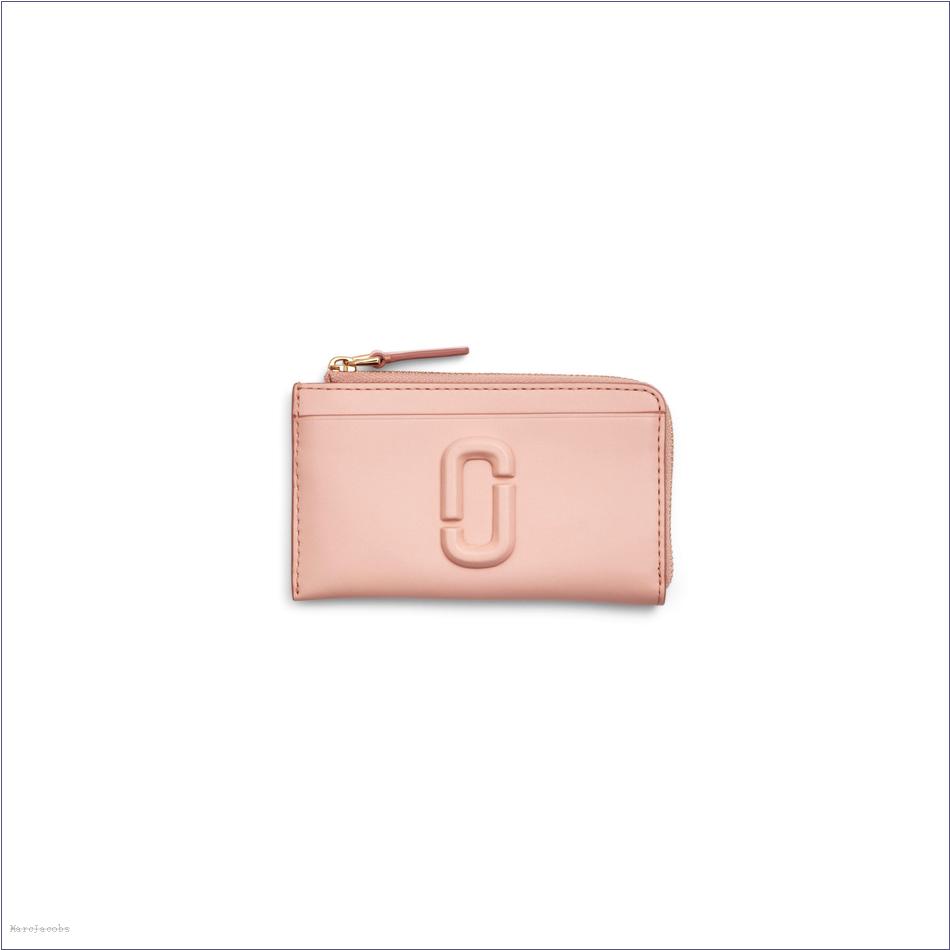  Marc Jacobs ROSE WALLETS/View All Wallets/The Covered J Marc Top Zip Multi Wallet