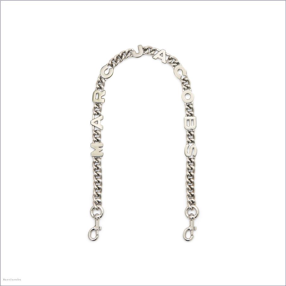  Marc Jacobs NICKEL ACCESSORIES/Straps/The Logo Chain Shoulder Strap