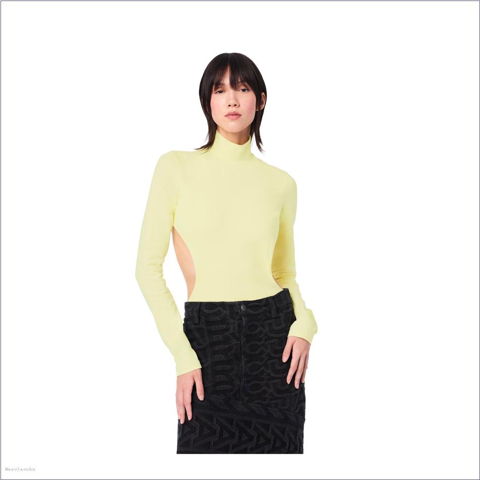  Marc Jacobs TENDER YELLOW MARCDOWN/View All Marcdown/The Cutout Bodysuit