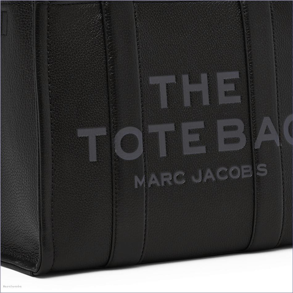  Marc Jacobs BLACK BAGS/The Tote Bag/The Leather Medium Tote Bag