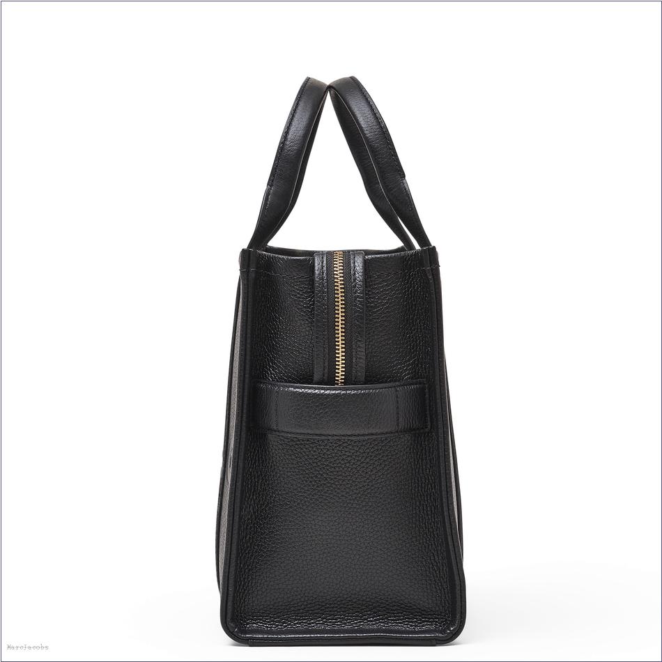  Marc Jacobs BLACK BAGS/The Tote Bag/The Leather Medium Tote Bag