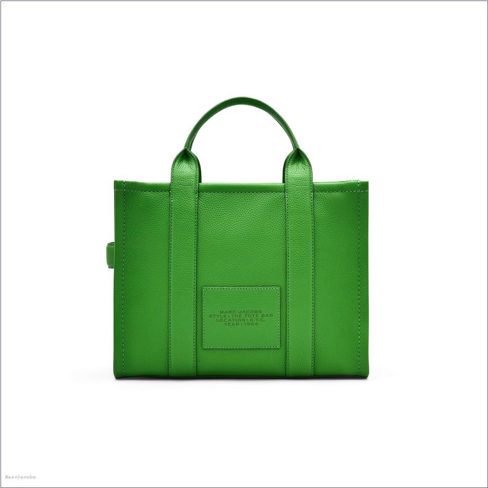  Marc Jacobs KIWI BAGS/The Tote Bag/The Leather Medium Tote Bag