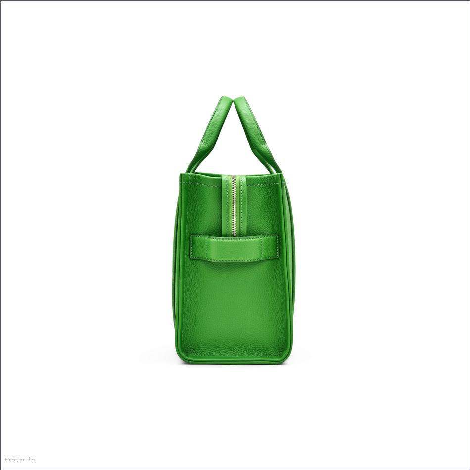  Marc Jacobs KIWI BAGS/The Tote Bag/The Leather Medium Tote Bag