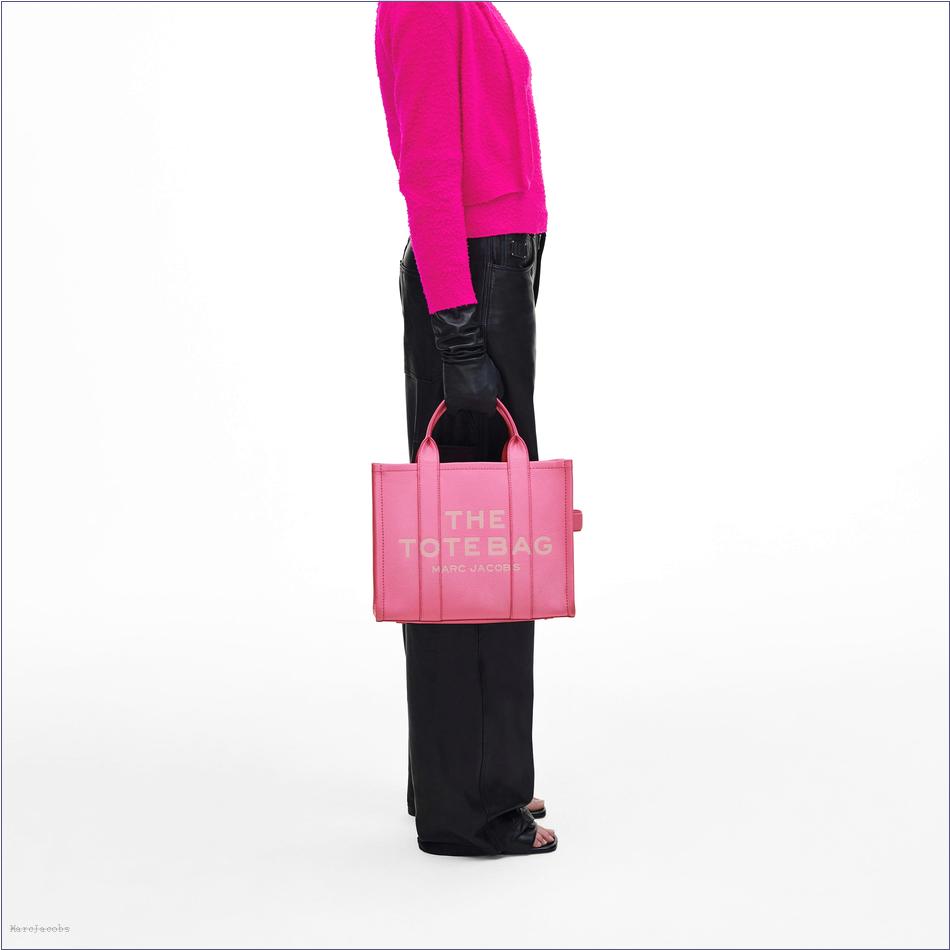  Marc Jacobs PETAL PINK BAGS/The Tote Bag/The Leather Medium Tote Bag