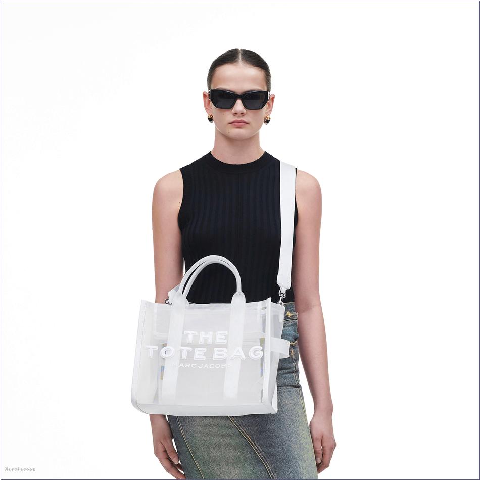  Marc Jacobs WHITE BAGS/The Tote Bag/The Mesh Medium Tote Bag