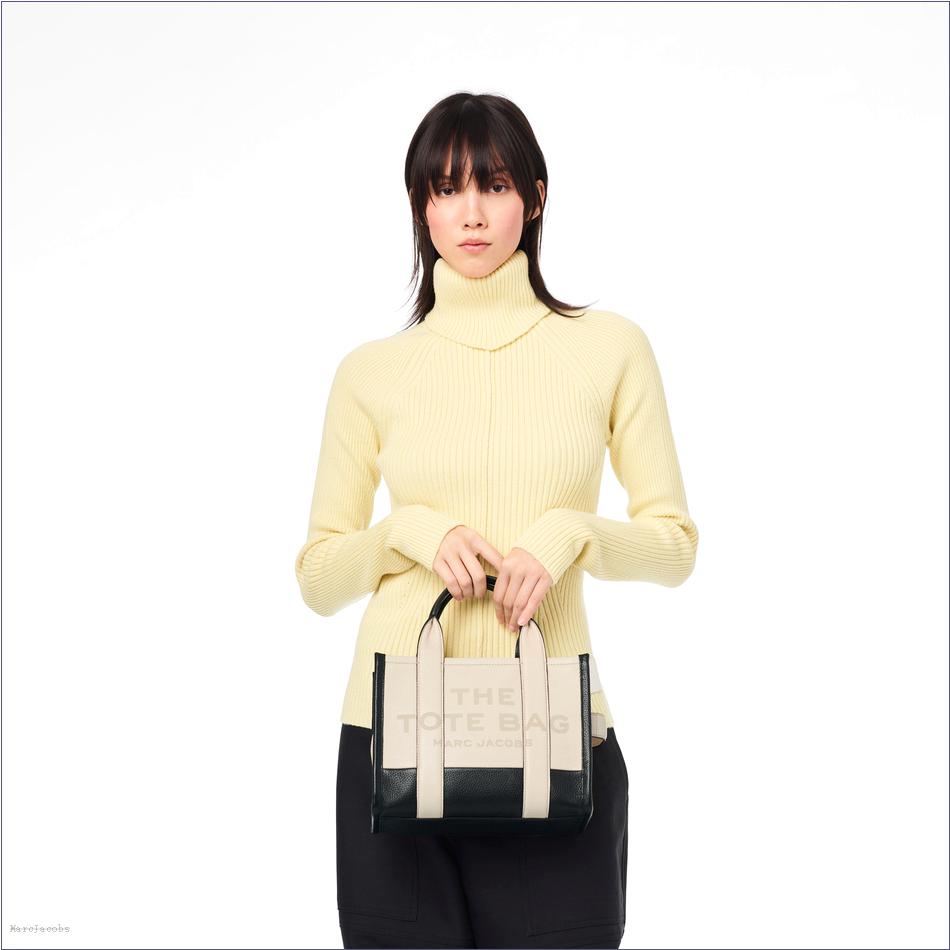  Marc Jacobs IVORY MULTI BAGS/The Tote Bag/The Colorblock Small Tote Bag