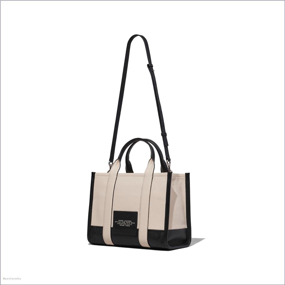  Marc Jacobs IVORY MULTI BAGS/The Tote Bag/The Colorblock Medium Tote Bag