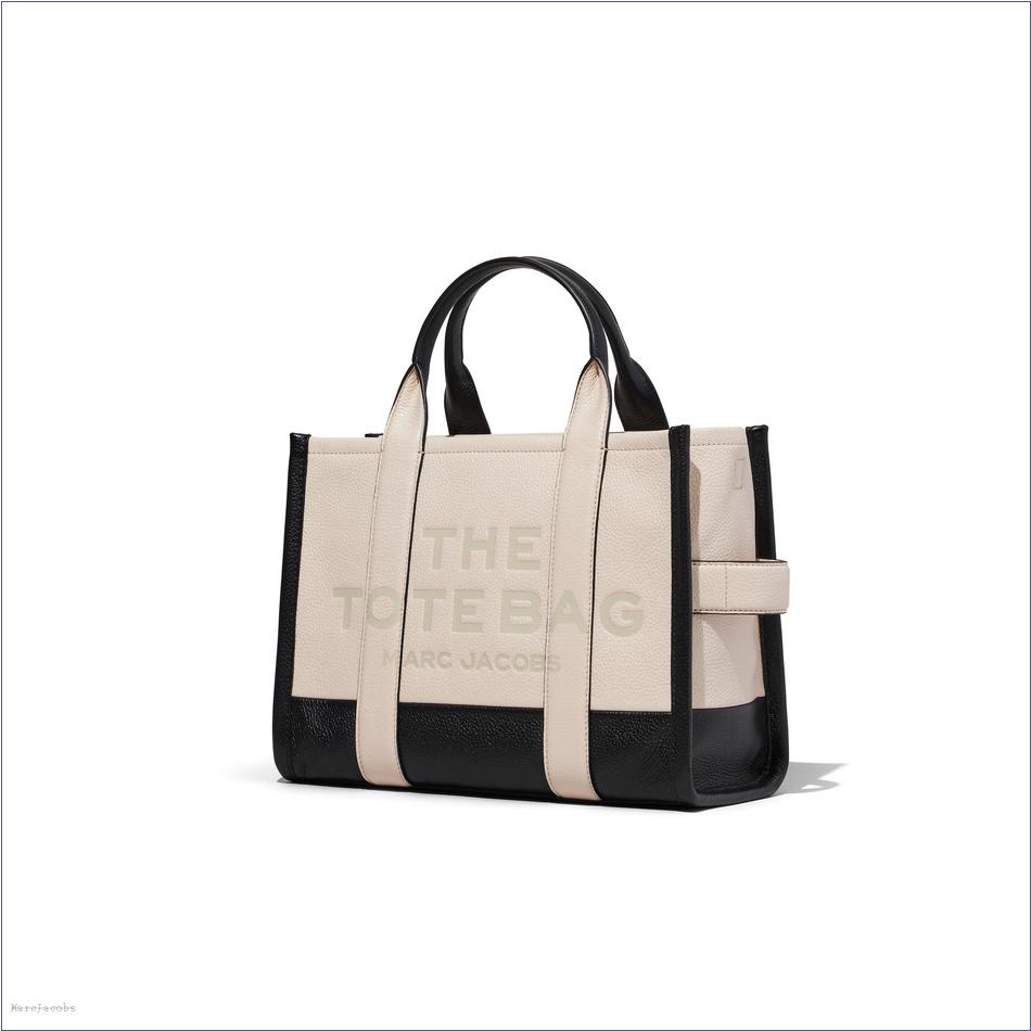  Marc Jacobs IVORY MULTI BAGS/The Tote Bag/The Colorblock Medium Tote Bag