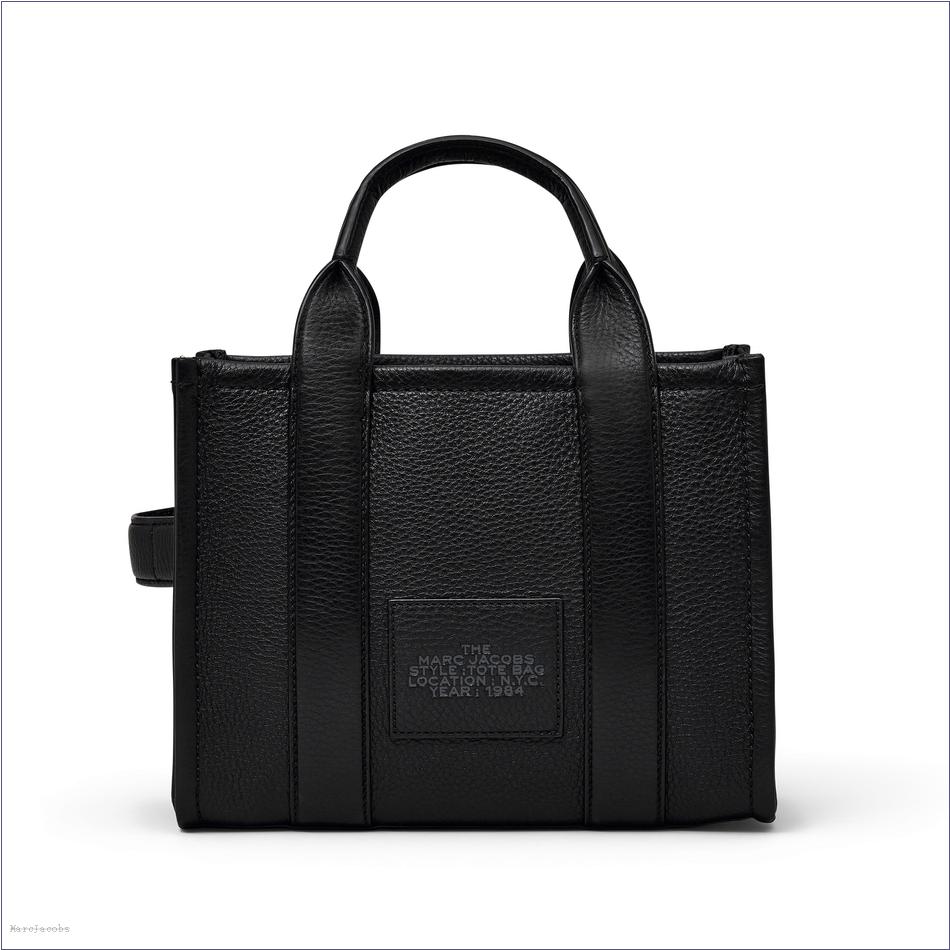  Marc Jacobs BLACK BAGS/The Tote Bag/The Leather Small Tote Bag