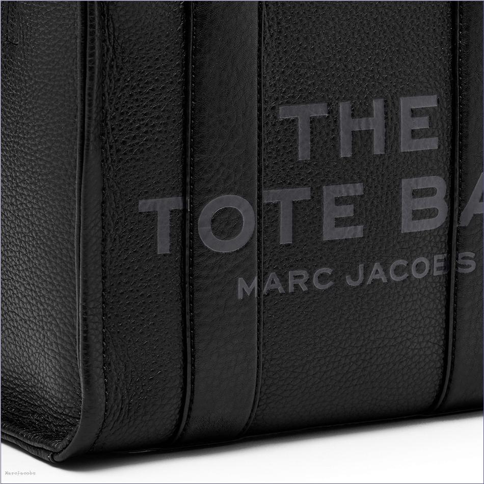  Marc Jacobs BLACK BAGS/The Tote Bag/The Leather Small Tote Bag