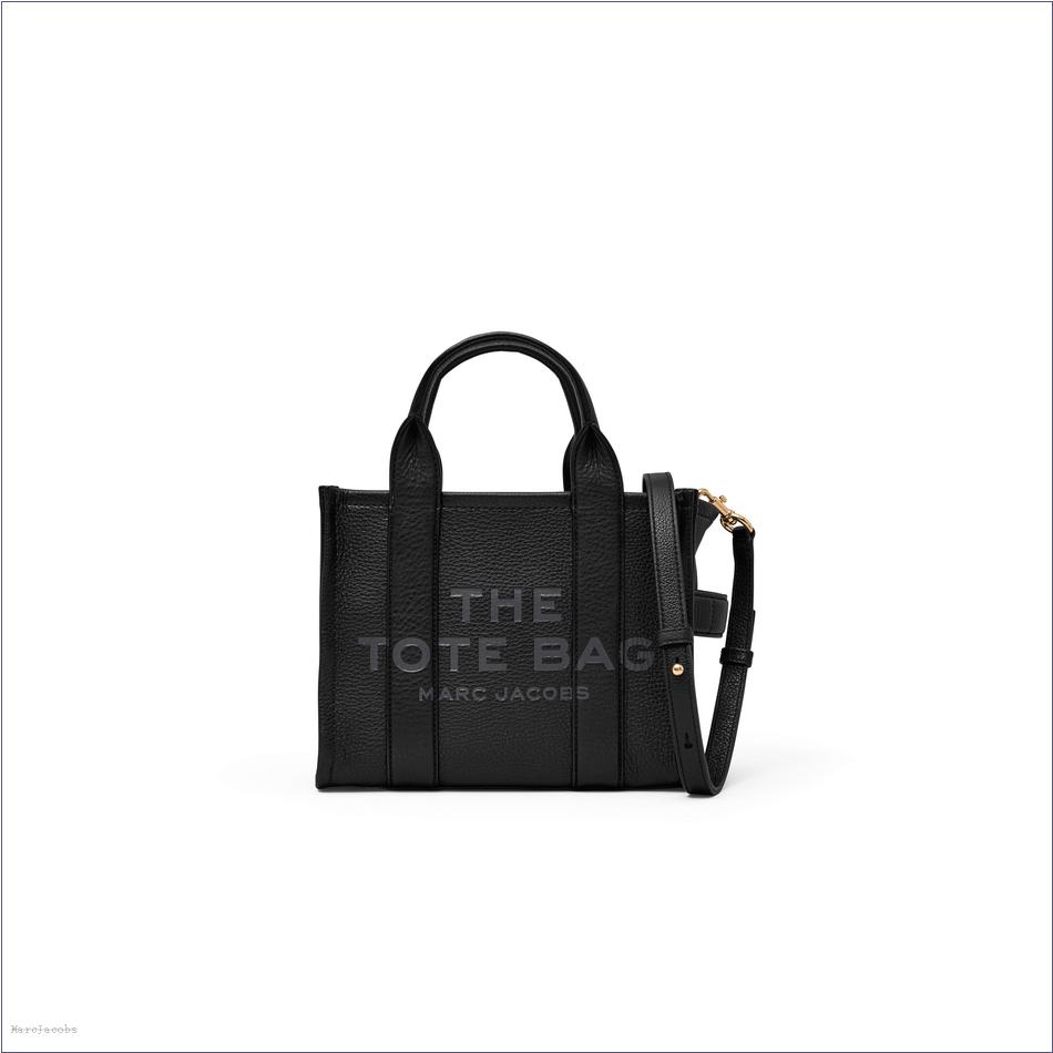  Marc Jacobs BLACK BAGS/The Tote Bag/The Leather Small Tote Bag