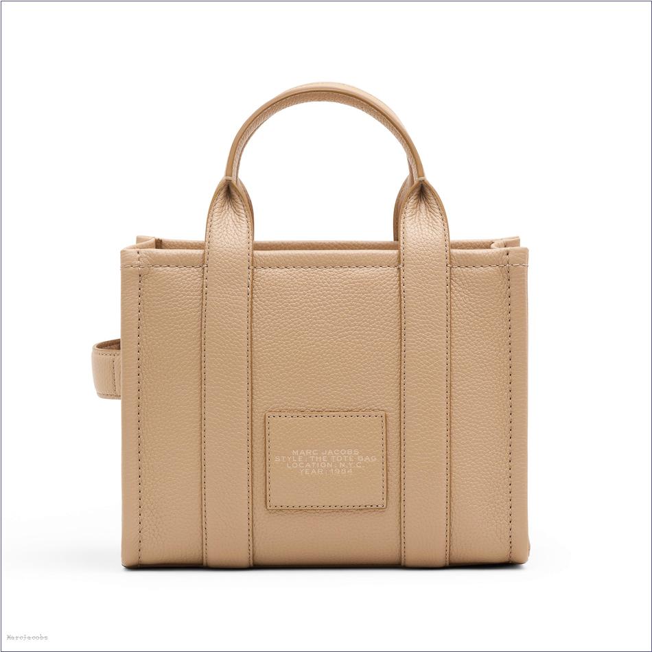  Marc Jacobs CAMEL BAGS/The Tote Bag/The Leather Small Tote Bag