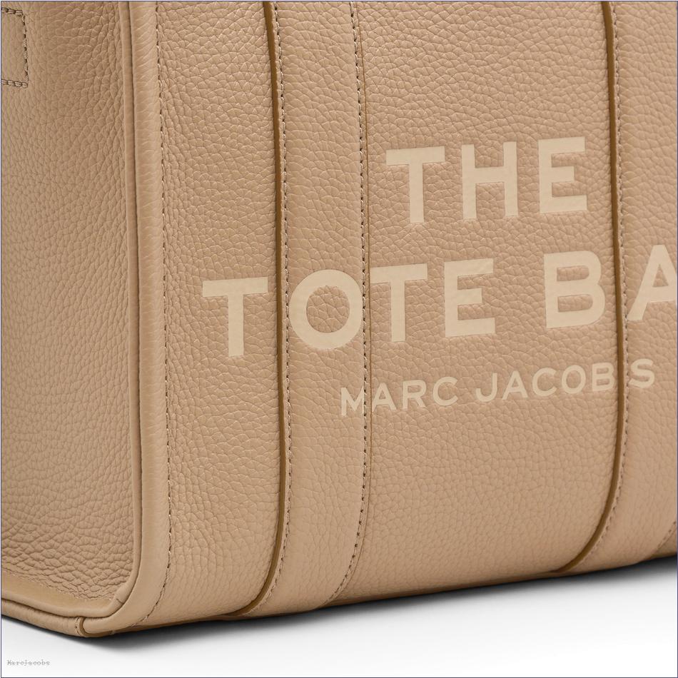  Marc Jacobs CAMEL BAGS/The Tote Bag/The Leather Small Tote Bag