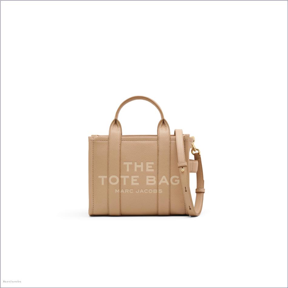  Marc Jacobs CAMEL BAGS/The Tote Bag/The Leather Small Tote Bag