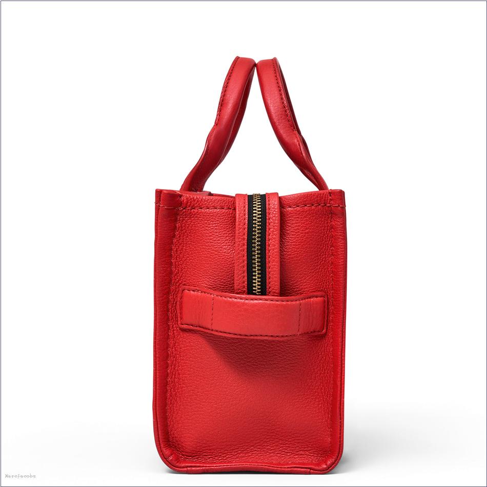  Marc Jacobs TRUE RED BAGS/The Tote Bag/The Leather Small Tote Bag