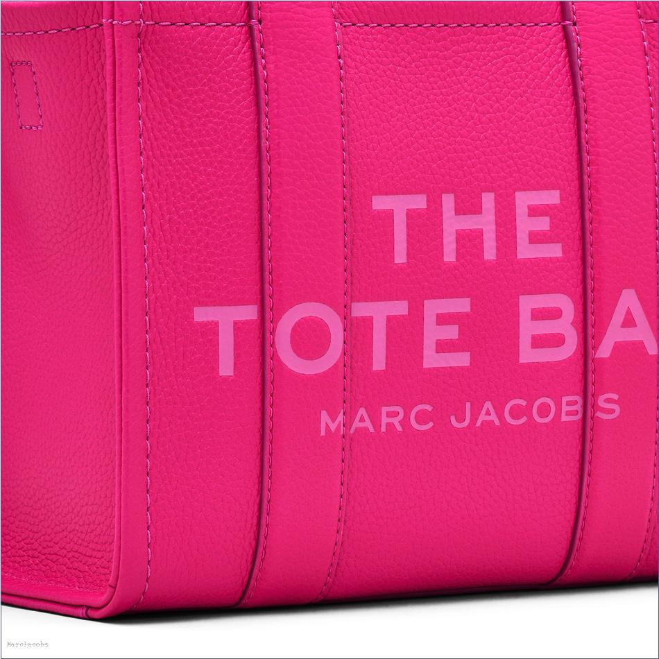  Marc Jacobs HOT PINK BAGS/The Tote Bag/The Leather Small Tote Bag