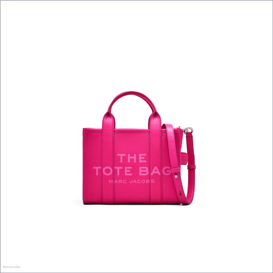  Marc Jacobs HOT PINK BAGS/The Tote Bag/The Leather Small Tote Bag