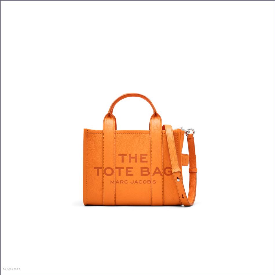  Marc Jacobs TANGERINE BAGS/The Tote Bag/The Leather Small Tote Bag