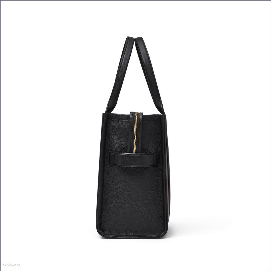  Marc Jacobs BLACK BAGS/The Tote Bag/The Leather Large Tote Bag