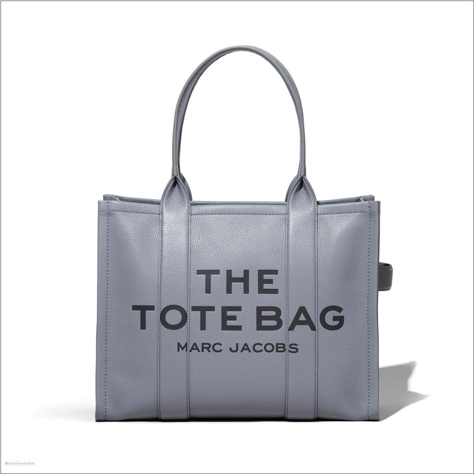  Marc Jacobs WOLF GREY BAGS/The Leather Tote Bag/The Leather Large Tote Bag