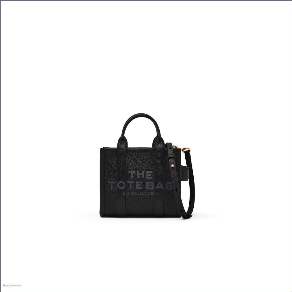  Marc Jacobs BLACK BAGS/The Tote Bag/The Leather Crossbody Tote Bag