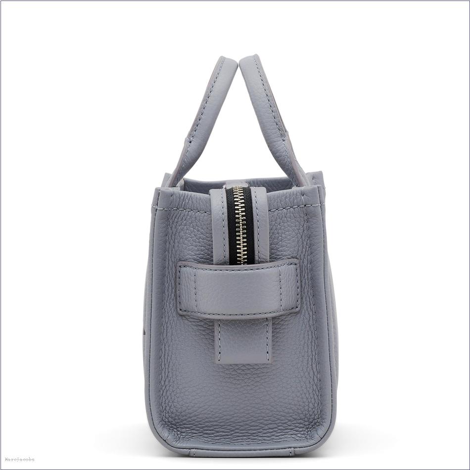  Marc Jacobs WOLF GREY The Leather Crossbody Tote Bag