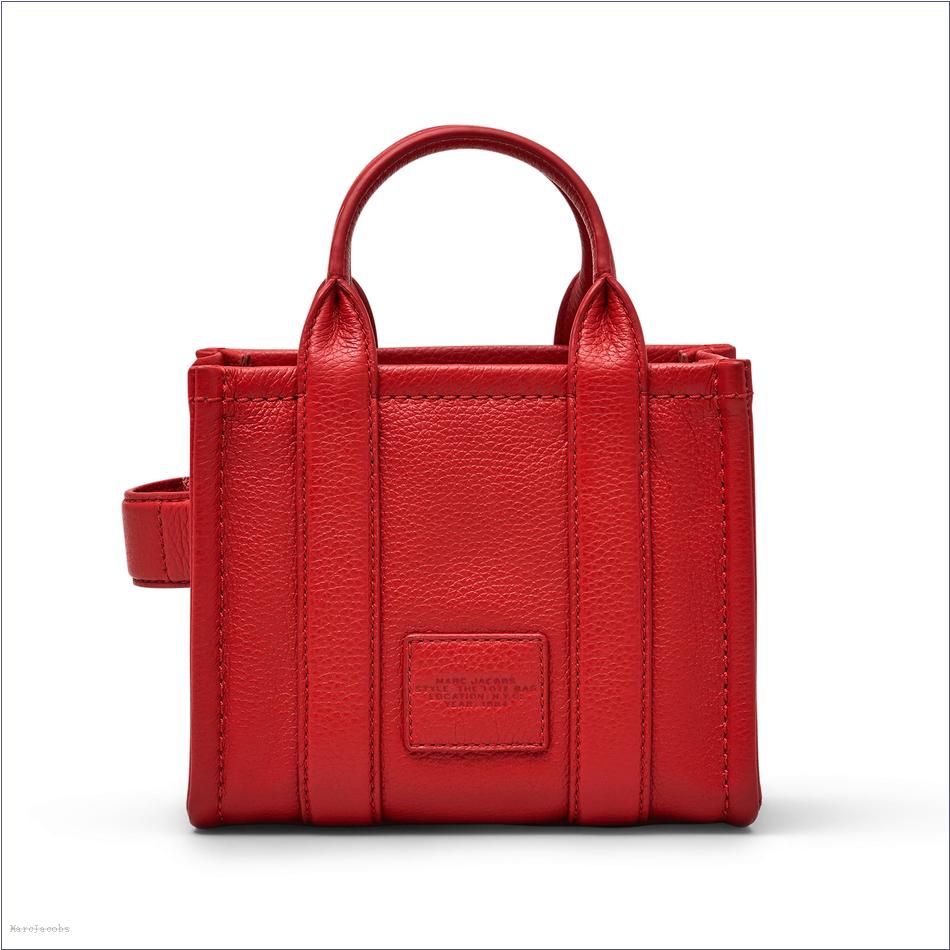  Marc Jacobs TRUE RED BAGS/The Tote Bag/The Leather Crossbody Tote Bag