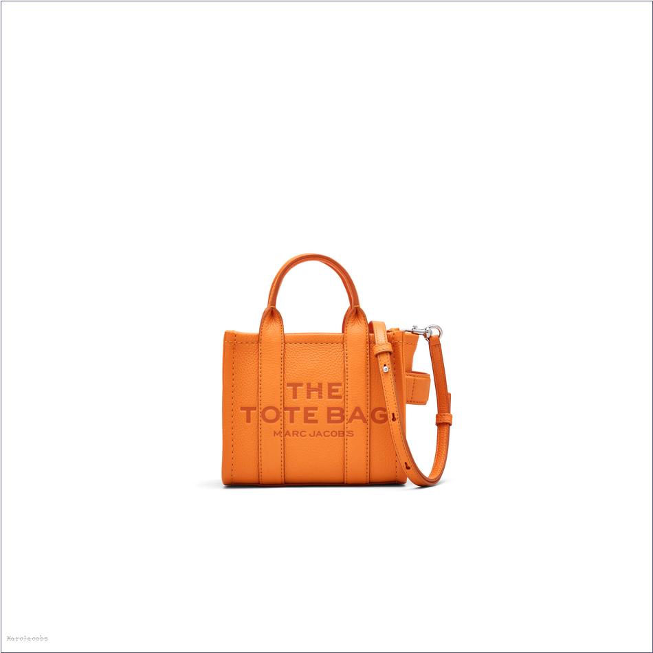  Marc Jacobs TANGERINE BAGS/The Tote Bag/The Leather Crossbody Tote Bag