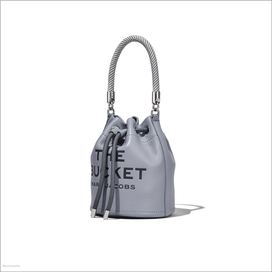  Marc Jacobs WOLF GREY BAGS/Bucket Bags/The Leather Bucket Bag